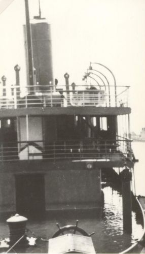 ms van der Wijck mei 1940 half gezonken